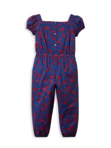 Baby's, Little Girl's & Girl's Small Floral Jumpsuit