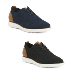 Men's Knit Casual Lace Up Sneakers