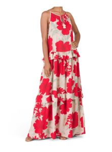 Printed Maxi Dress
