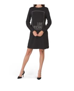 Brand Logo Fleece Dress