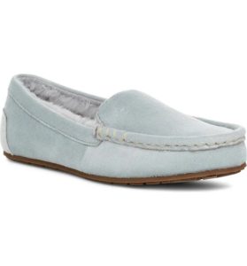 Riley Shimmer Faux Fur Lined Moccasin