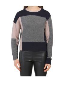 Cashmere Color Block Sahara Sweater