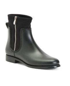 Side Zip Rain Boots