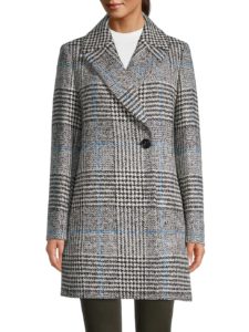 Plaid Topcoat