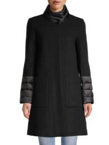 Walker Mixed Media Coat