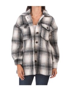 Plaid Long Shacket