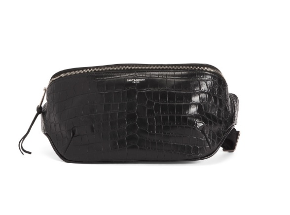 Image of Croc Leather Belt Bag