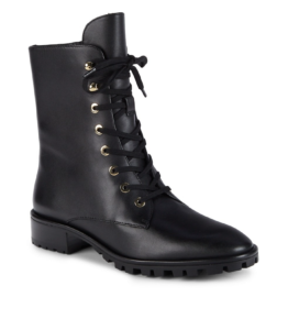 Laine Leather Combat Boots