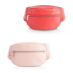 Hip Pack Leather Belt Bag