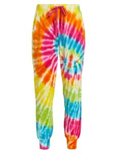 Velour Tie-Dye Joggers