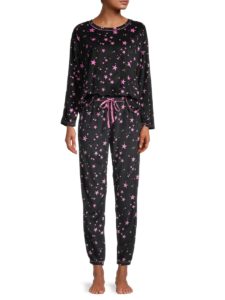 2-Piece Star-Print Pajama Set