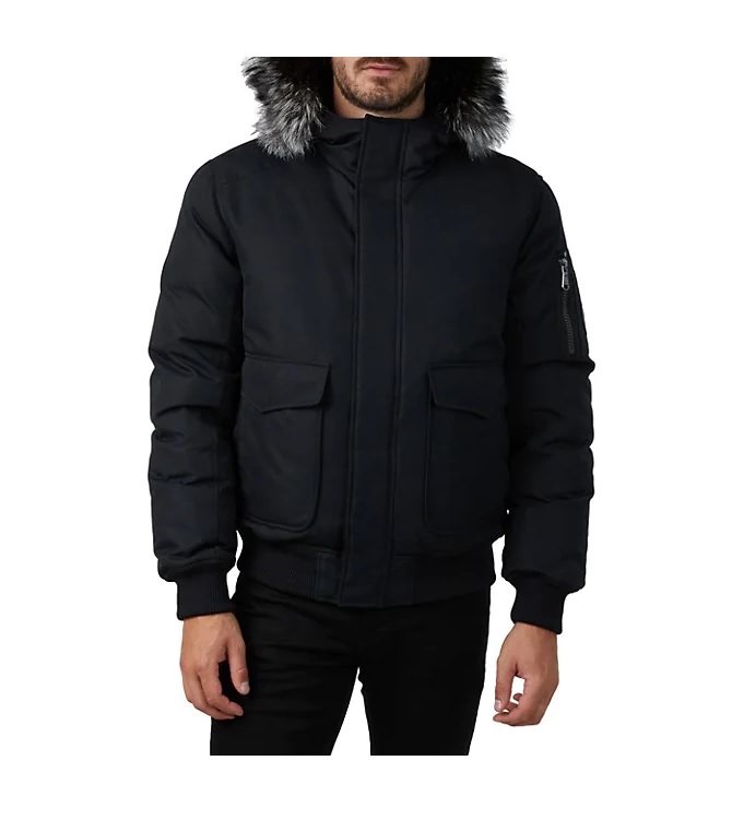 Sale on Pajar Fox FurTrim Down Bomber Jacket
