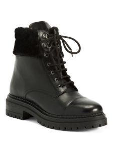 Suede Laced Up Booties