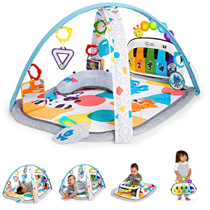 Image of 4-in-1 Kickin' Tunes Music and Language Play Gym and Piano
