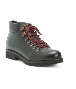 Leather Hiking Lace Up Boots
