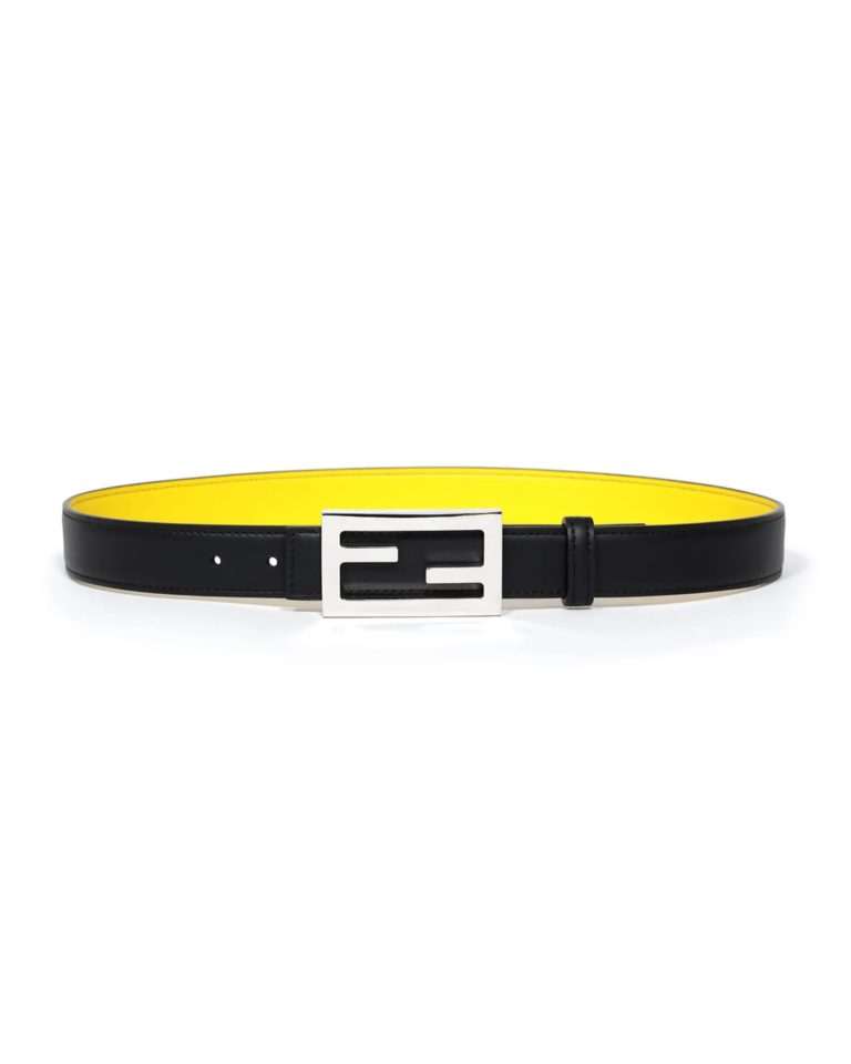 Image of Boy's FF Logo Buckle Reversible Belt size m