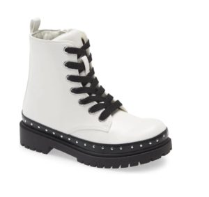 Girls Lug Lace-Up Boot size 2-5