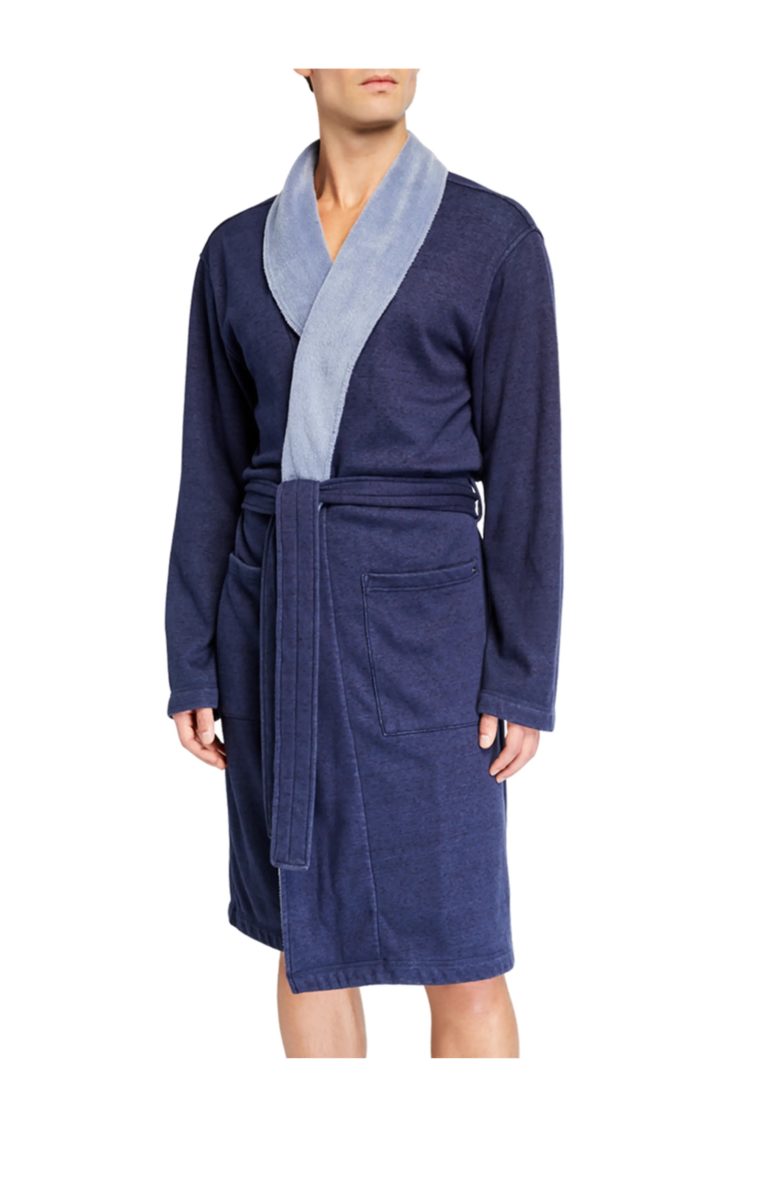 Image of Men's Robinson Two-Tone Robe