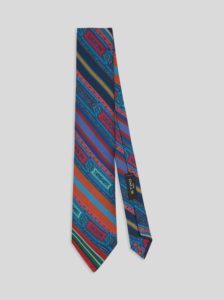 Striped Silk Tie