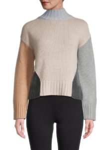Wool & Cashmere-Blend Mockneck Sweater
