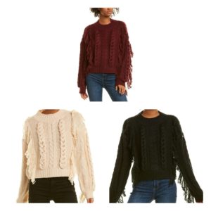 Braided Cable Sweater up to 74% off