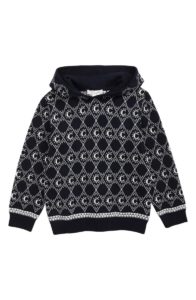 Kids' C Motif Hooded Sweaterp