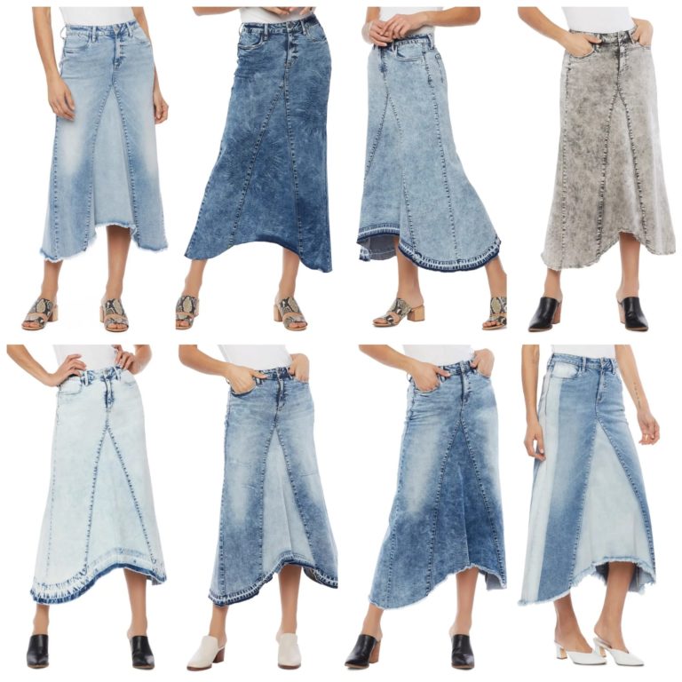 Image of Denim Skirt (More Available)