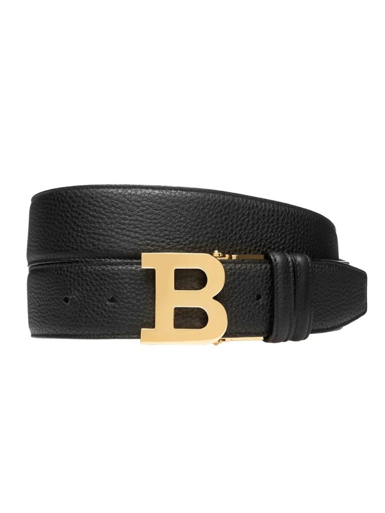 Image of B Buckle Reversible Cut-To-Size Leather Belt