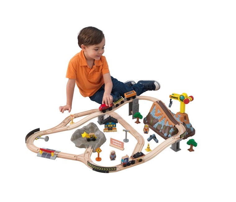 Image of Wooden Train Set