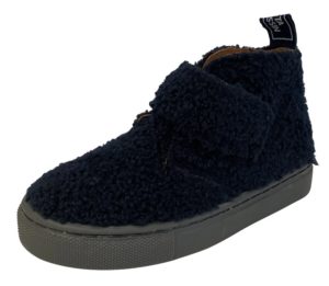 FUZZY BOOTIE, NAVY size 30-34