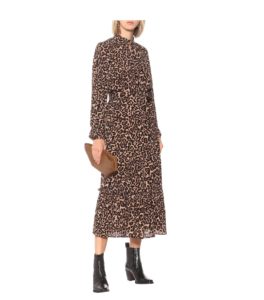 Antoinette leopard-print maxi dressp
