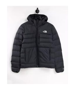 The North Face Aconagua hooded jacket in black size sp