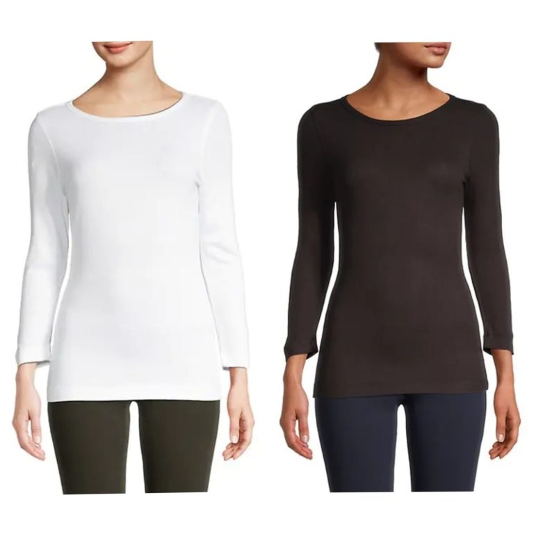 Image of Ribbed Long-Sleeve Top