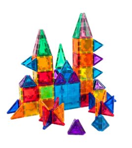 100-Piece 3D Magnetic Building Block Setp