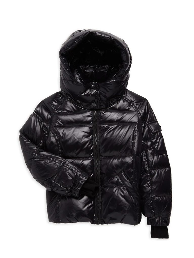 Image of Girl's Hooded Puffer Jacket