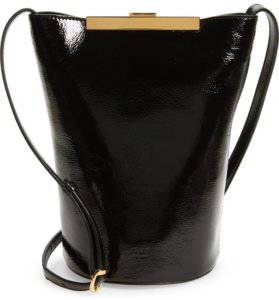Etta Patent Leather Shoulder Bag