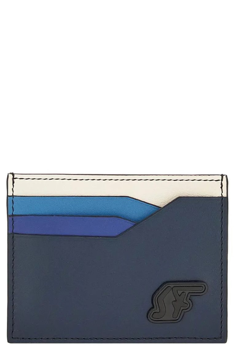 Image of SF Logo Leather Card Case