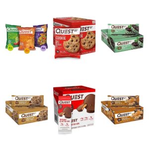 Quest protein bars, chips and crisps up to 50% off