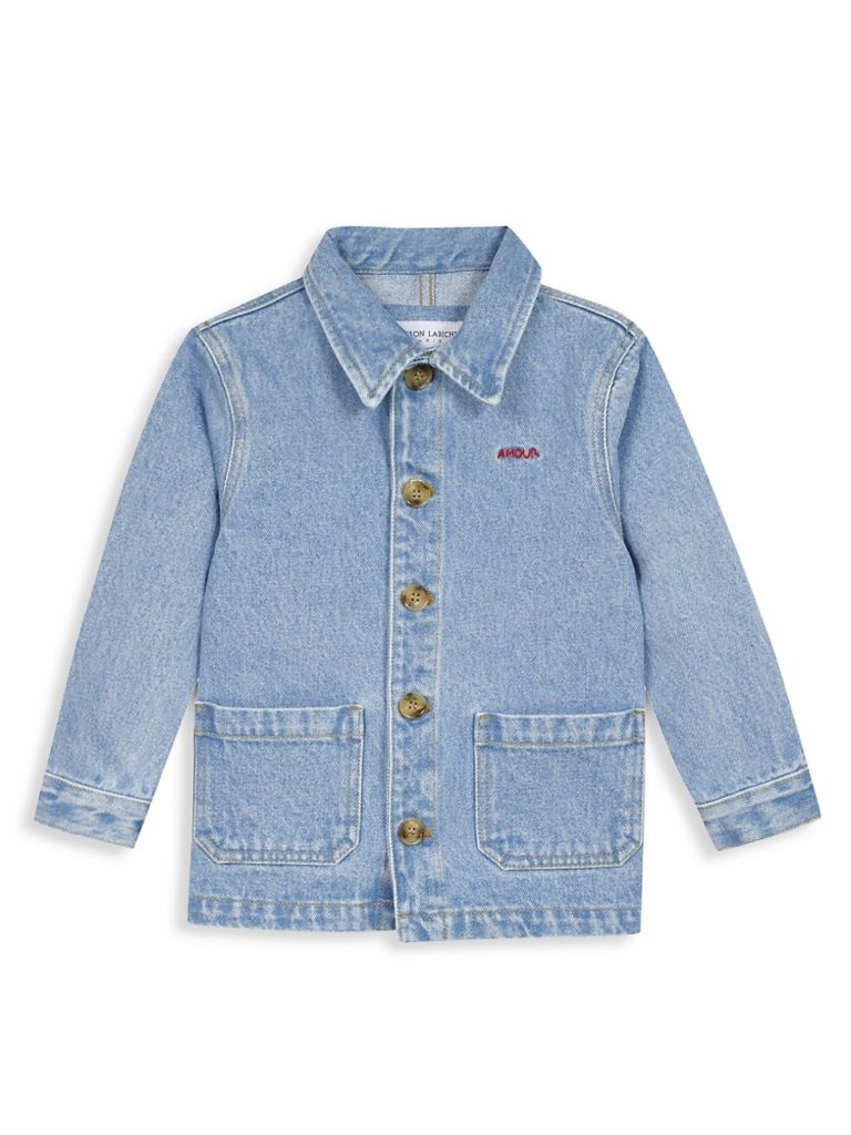 Image of Little Boy's & Boy's Amour Denim Button-Front Jacket