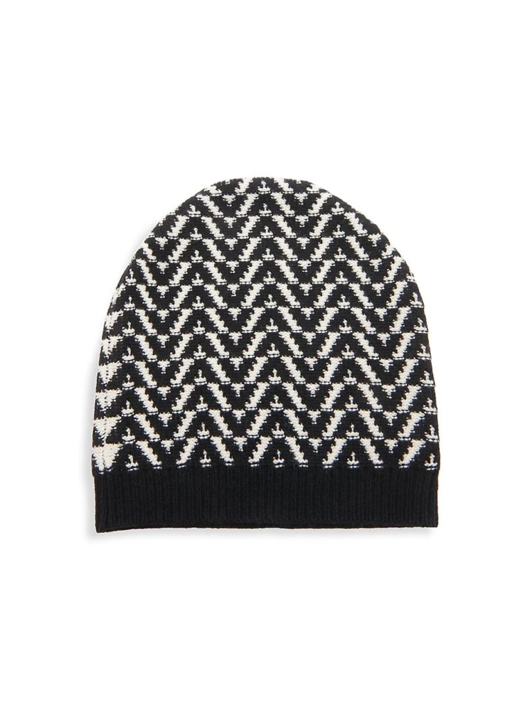 Image of Cashmere-Blend Logo Beanie