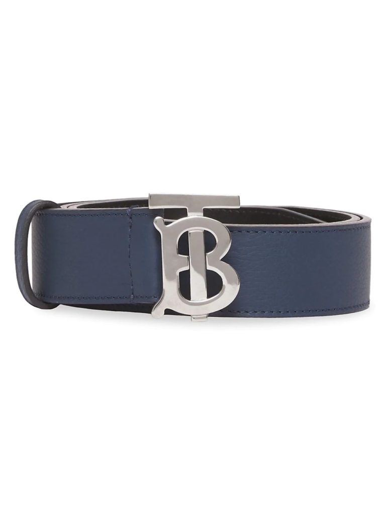 Image of TB Buckle Leather Belt