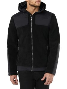 ROC Transitional Hooded Faux Sherpa Jacketp
