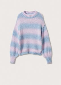 Striped knit sweaterp