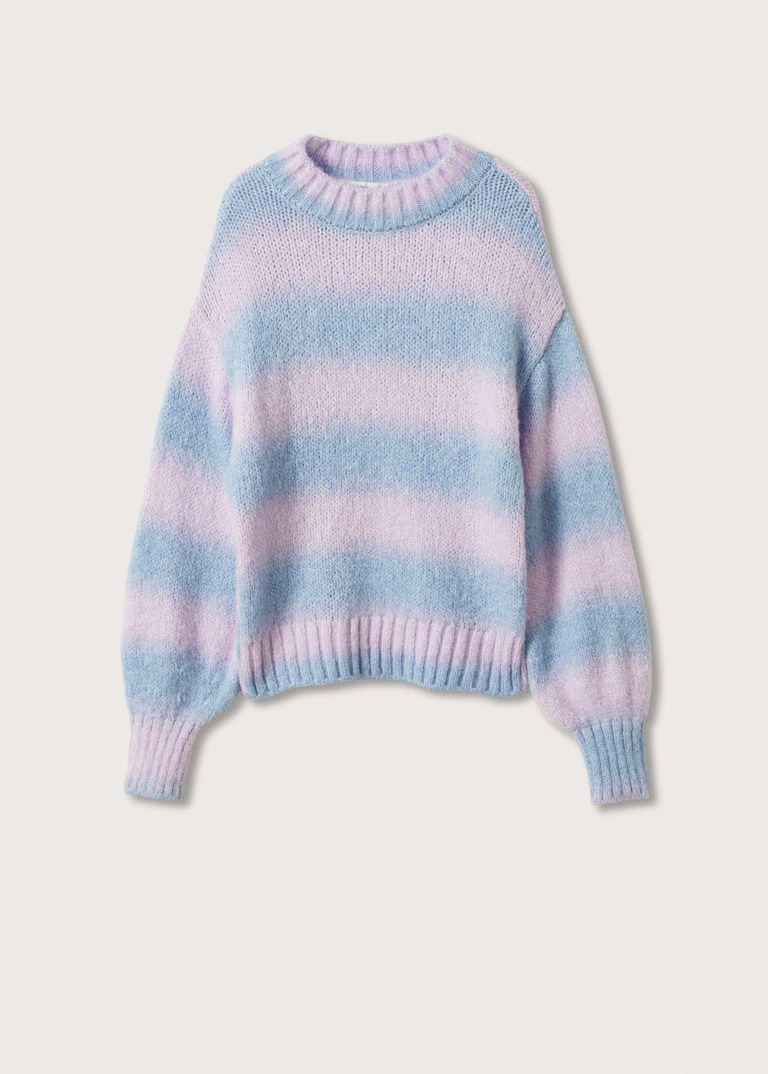 Image of Striped knit sweater
