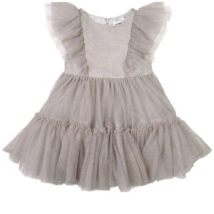 Image of sale on Taffata Tulle Dress Gray