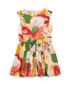 Flamenco floral dress