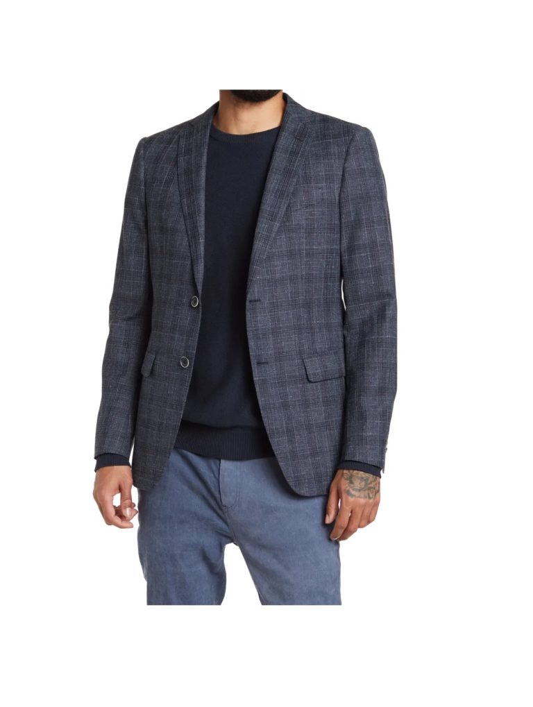 Image of Bedford Notch Collar Two Button Wool Jacket