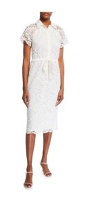 Lakeside Tie-Waist Midi Lace Dress size 6,10