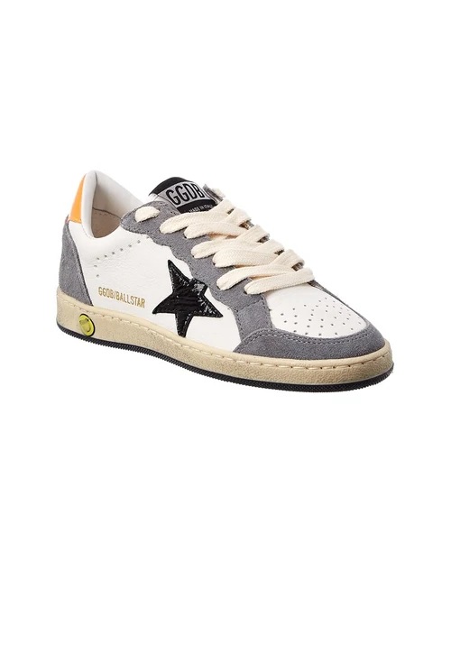 Image of Ball Star Leather & Suede Sneaker kids size 29-32