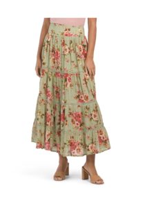 Floral Maxi Skirt